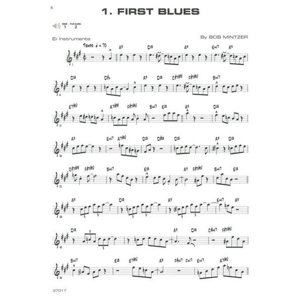 Alfred Music Publishing 12 Medium Jazz Etudes Eb