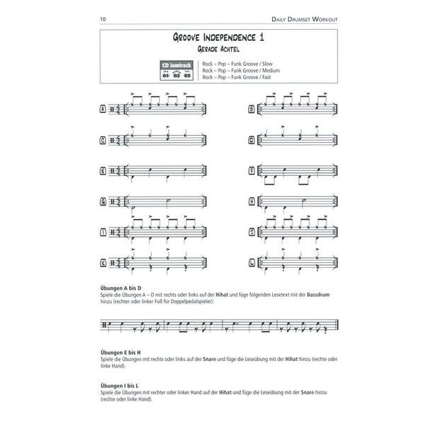 Alfred Music Publishing Daily Drumset Workout