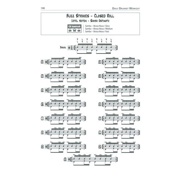 Alfred Music Publishing Daily Drumset Workout