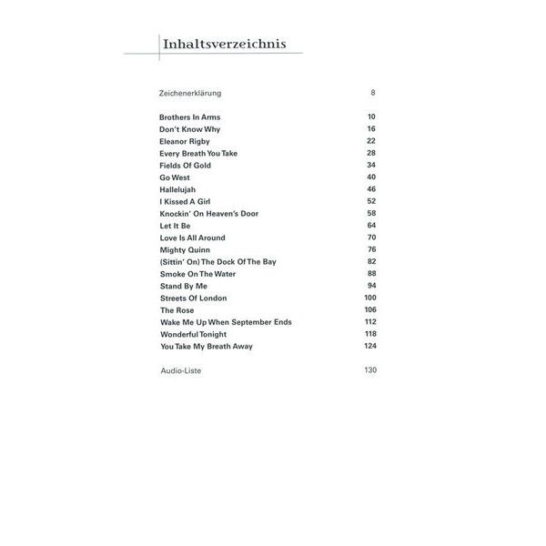 Edition Dux Acoustic Pop Guitar Solos 1