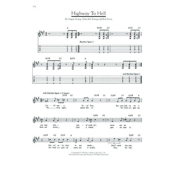 Wise Publications AC/DC Definitive Songbook