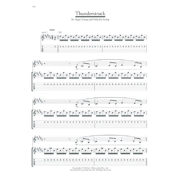 Wise Publications AC/DC Definitive Songbook