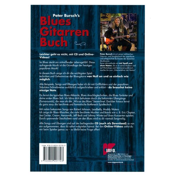 Voggenreiter Bursch's Blues Gitarrenbuch