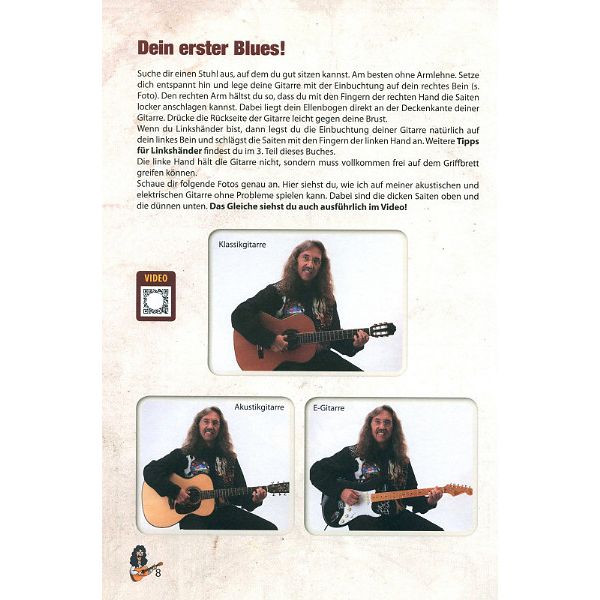Voggenreiter Bursch's Blues Gitarrenbuch