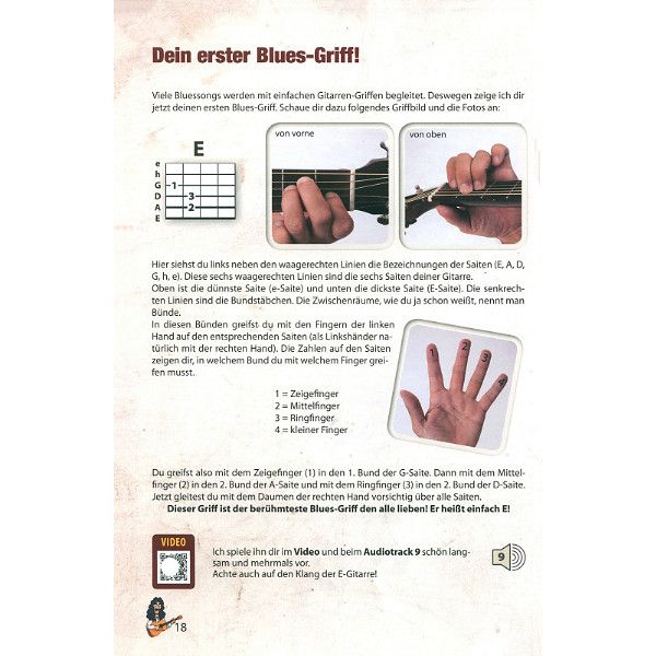 Voggenreiter Bursch's Blues Gitarrenbuch