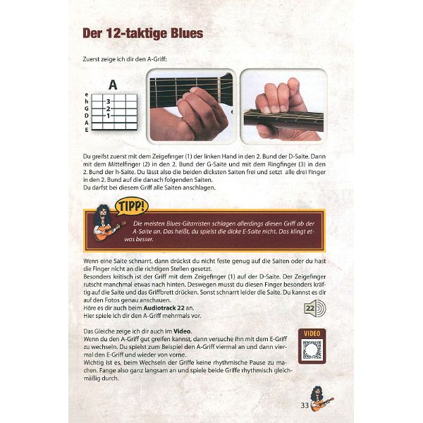 Voggenreiter Bursch's Blues Gitarrenbuch