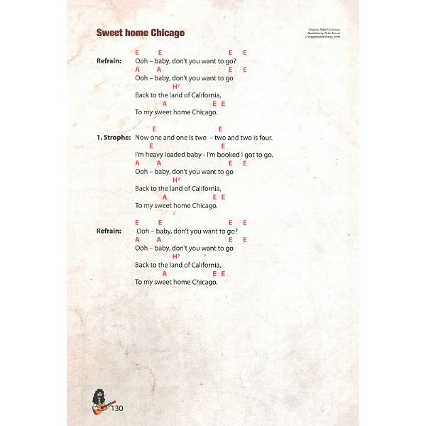 Voggenreiter Bursch's Blues Gitarrenbuch