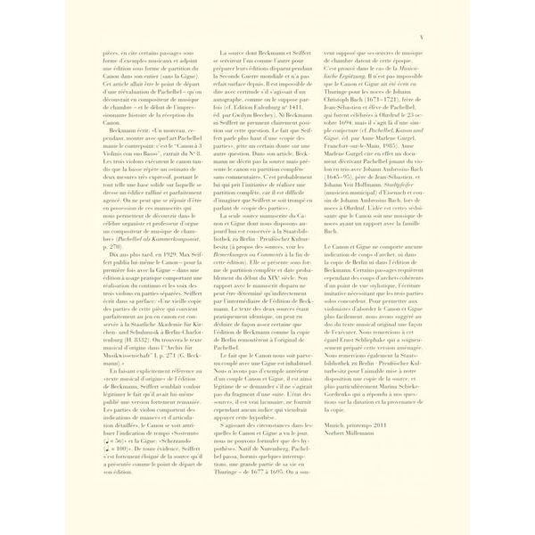 Henle Verlag Pachelbel Canon Gigue D Major