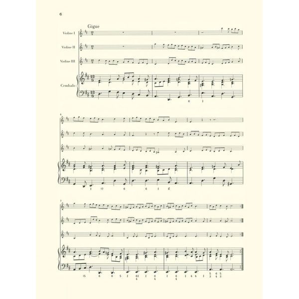 Henle Verlag Pachelbel Canon Gigue D Major