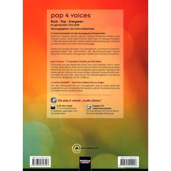 Helbling Verlag Pop 4 Voices