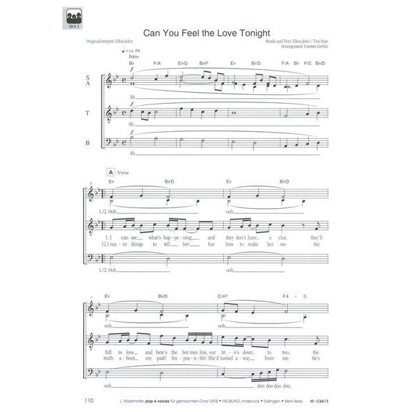 Helbling Verlag Pop 4 Voices