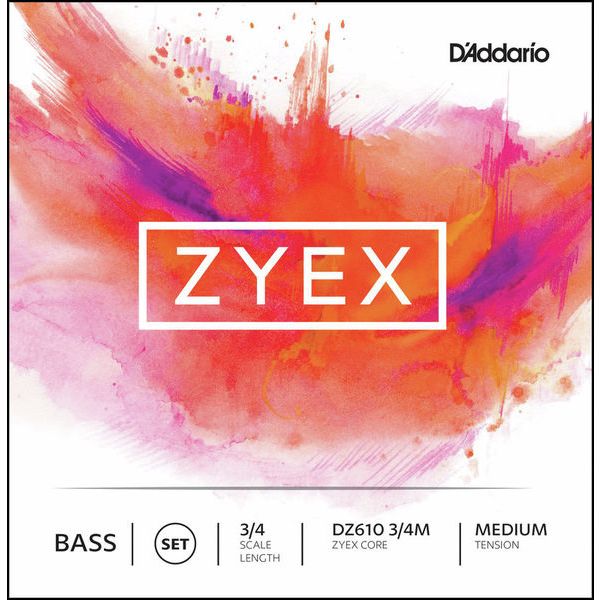 Daddario DZ610-3/4M Zyex Bass 3/4