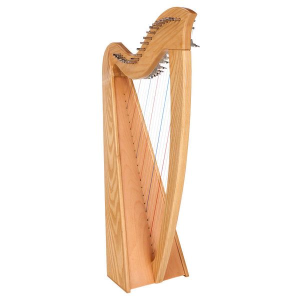 Harpe celtique Harpe 22 cordes avec levier de demi-ton : :  Instruments de musique et Sono