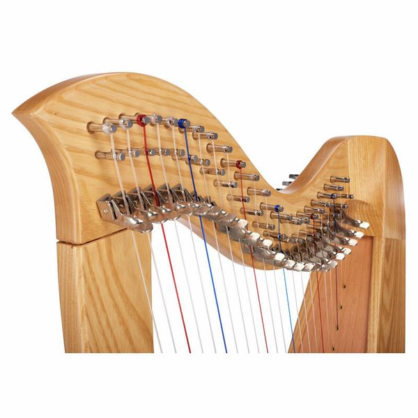 Harpe celtique à 27 cordes - Avec clés de demi-tons : :  Instruments de musique et Sono