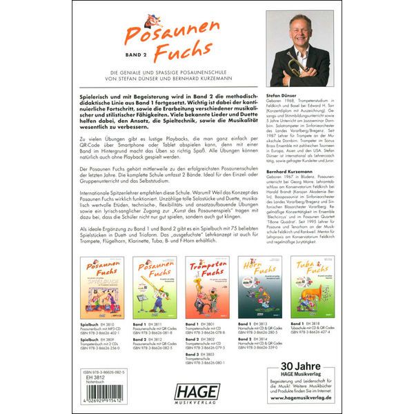 Hage Musikverlag Posaunen Fuchs 2