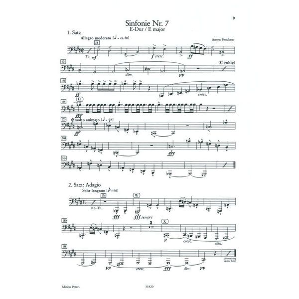 Edition Peters Orchester Probespiel Tuba