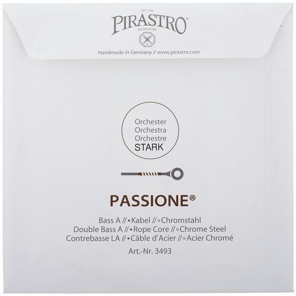 Pirastro Passione Bass 4/4-3/4 heavy