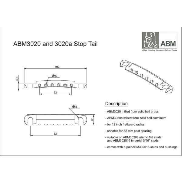 ABM 3020ca Stop Tail