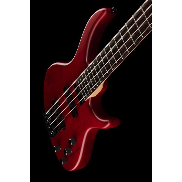 Epiphone Toby Deluxe-IV Bass Trans Red