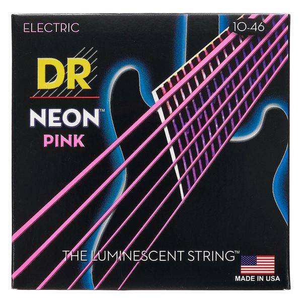 DR Strings Neon Pink NPE-10