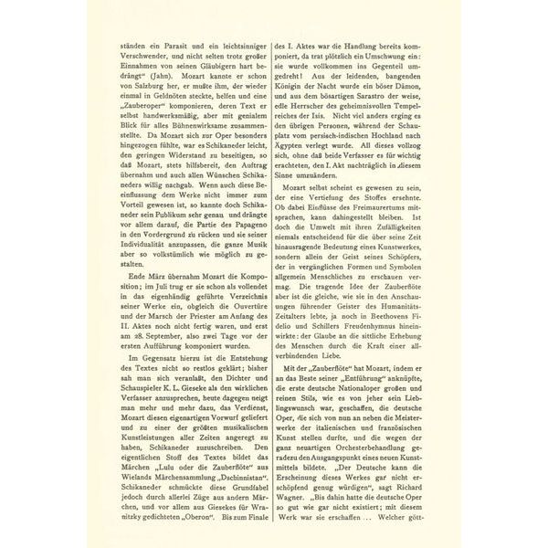 Edition Peters Mozart Zauberflöte KV 620