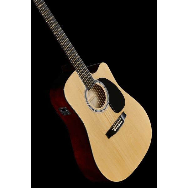 Fender SQ Guitare Electro-Acoustique – SA-105CE – Naturel