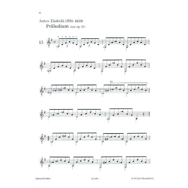 Ricordi Meine ersten Gitarrenstücke 1