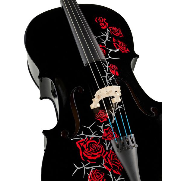 Thomann Red Rose Cello 4/4 BK