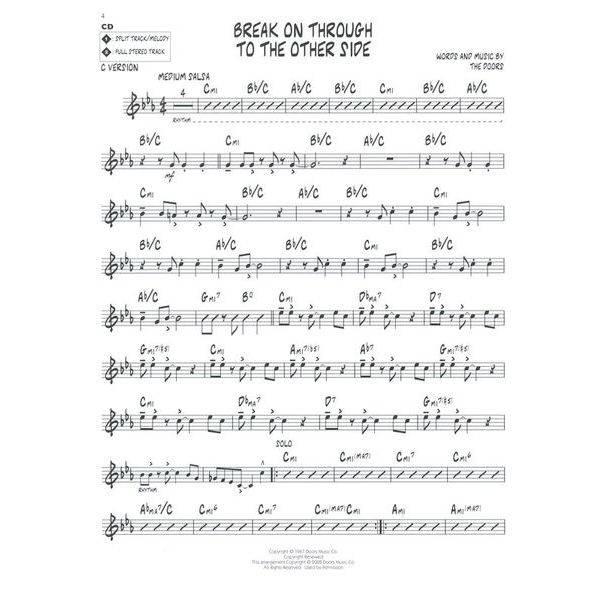 Hal Leonard Jazz Play-Along The Doors