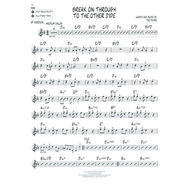 Hal Leonard Jazz Play-Along The Doors