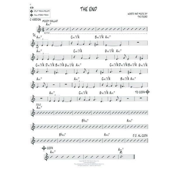 Hal Leonard Jazz Play-Along The Doors