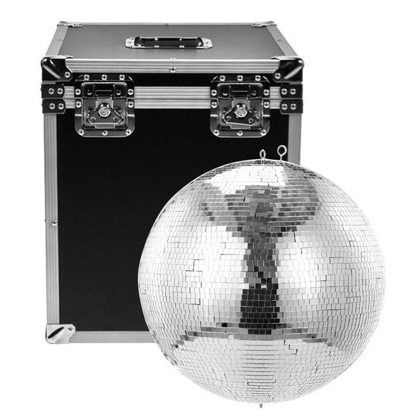 Varytec Mirror Ball 50 + Case Bundle