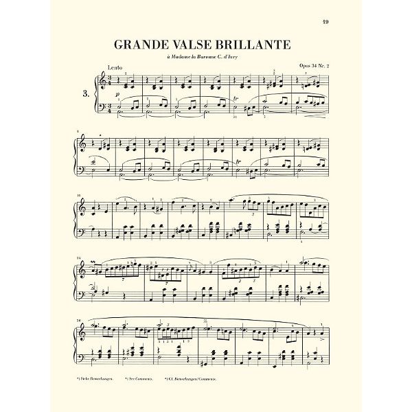 Henle Verlag Chopin Walzer