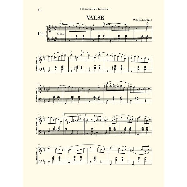 Henle Verlag Chopin Walzer