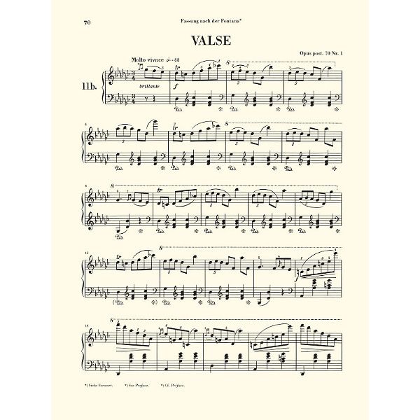 Henle Verlag Chopin Walzer