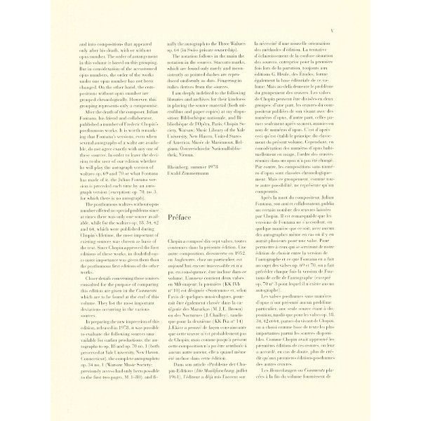Henle Verlag Chopin Walzer