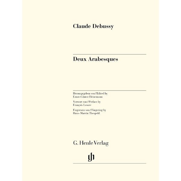 Henle Verlag Debussy Deux Arabesques