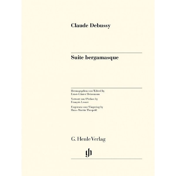Henle Verlag Debussy Suite bergamasque