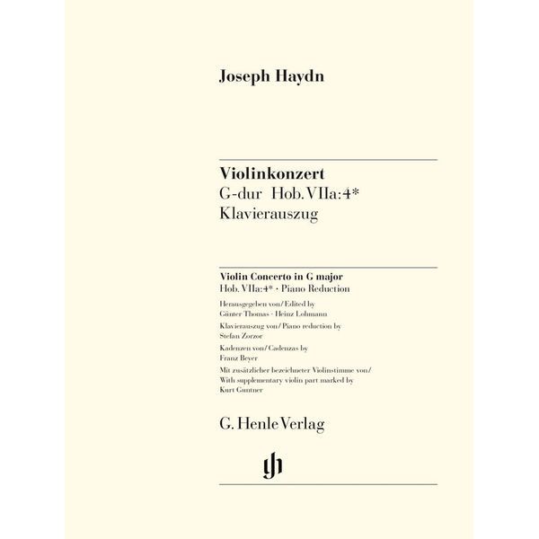 Henle Verlag Haydn Violinkonzert G-Dur