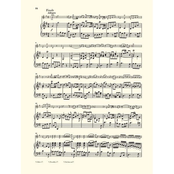 Henle Verlag Haydn Violinkonzert G-Dur