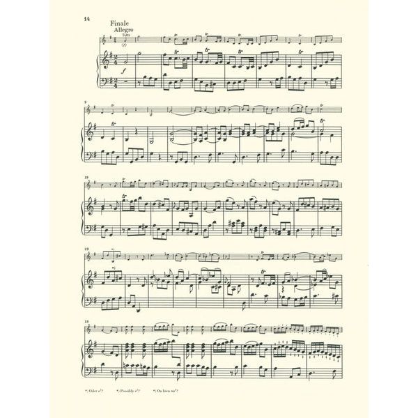 Henle Verlag Haydn Violinkonzert G-Dur