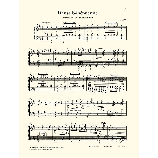 Henle Verlag Debussy Klavierwerke 1