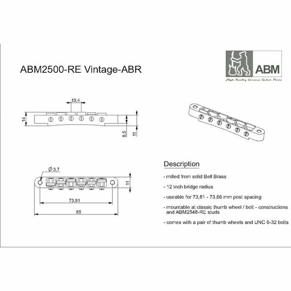 ABM 2500g-RE Bridge
