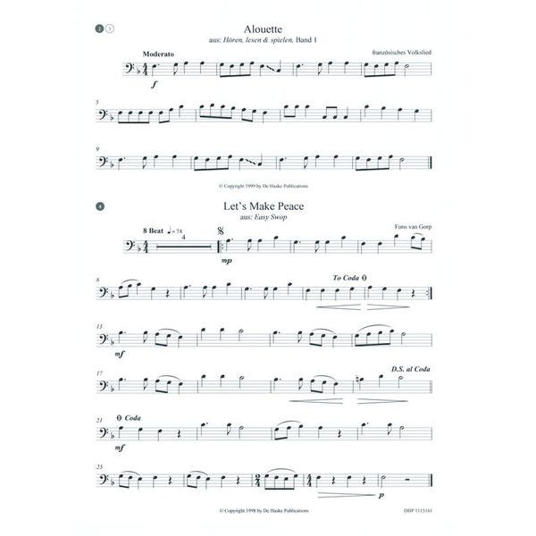 De Haske Starke Töne Trombone