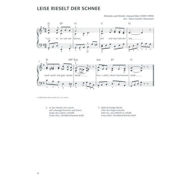 Schott Pianothek Weihnachtszeit