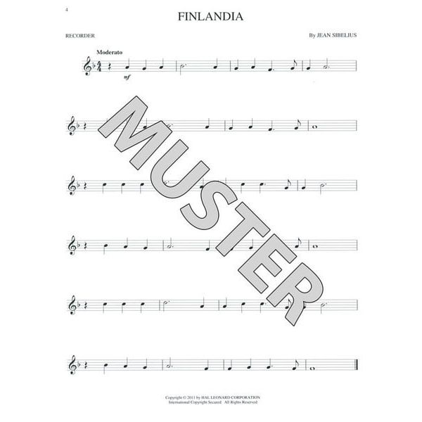 Hal Leonard Classical Favorites Recorder