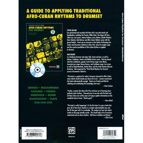 Alfred Music Publishing Afro-Cuban Rhythms – Thomann Elláda