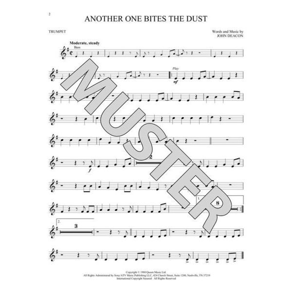 Hal Leonard Queen Trumpet Play-Along
