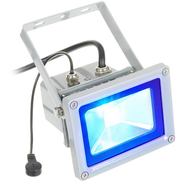Outdoor Scheinwerfer 10W RGB mit IR-Fernbedienung IP65