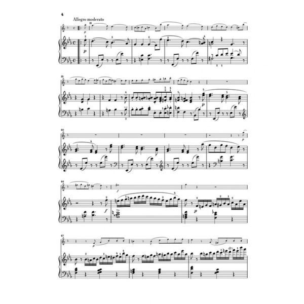 Henle Verlag Mendelssohn Sonata Eb major Cl